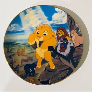 Vintage Rare Disney Lion King Circle of Life Bradford Exchange Collector Plate